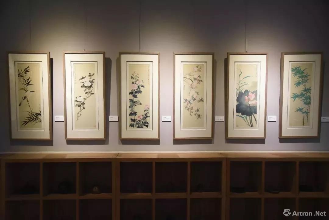 雅昌快讯云蒸霞蔚入画屏尹继田绘画作品展亮相北京杏坛美术馆